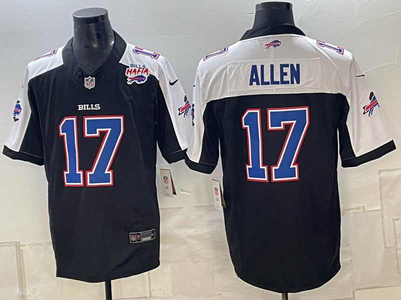 Men 2026 Buffalo Bills #17 Allen black Nike Limited NFL Jersey 1025001->buffalo bills->NFL Jersey